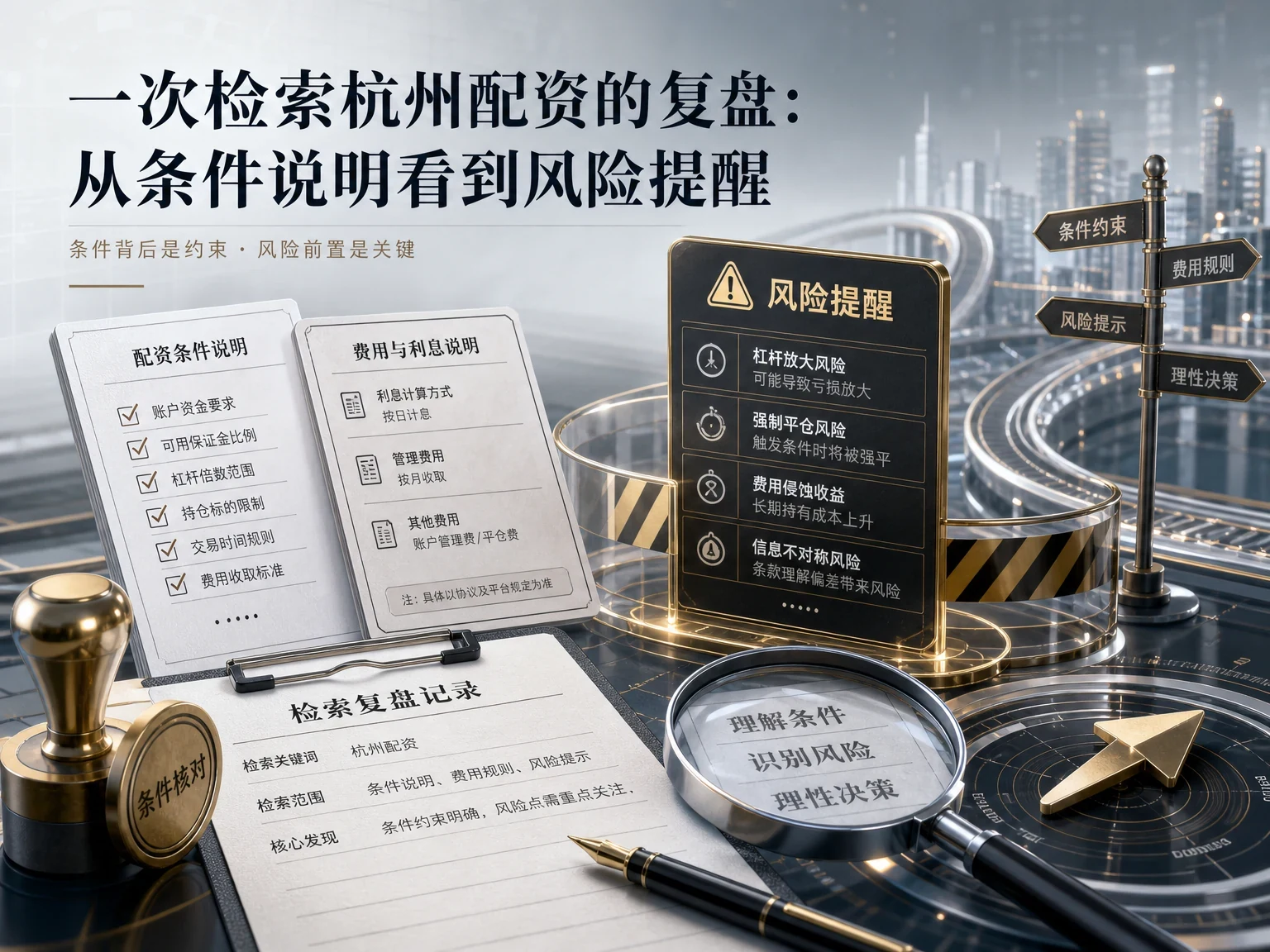 一次检索杭州配资的复盘：从条件说明看到风险提醒 插图