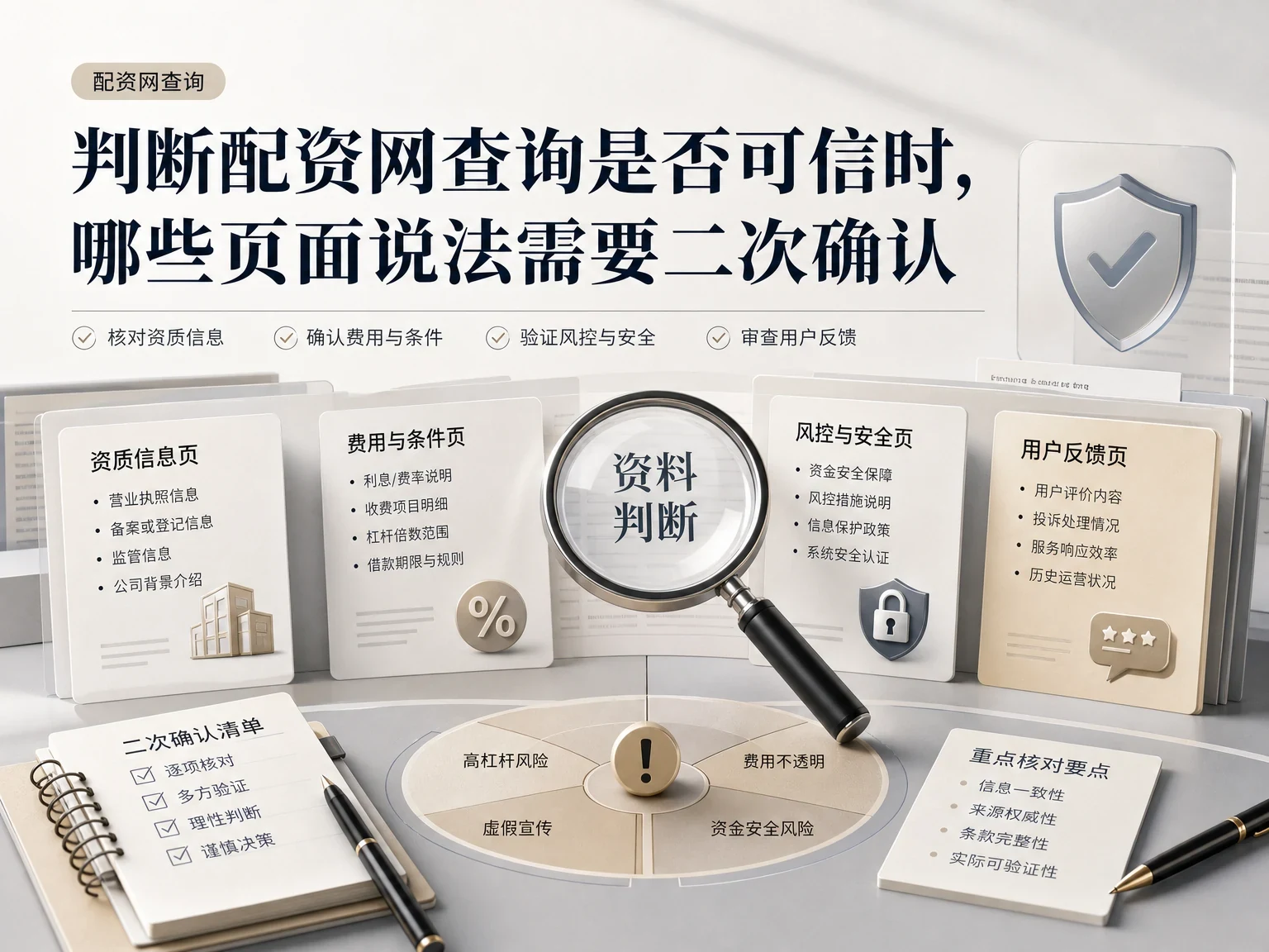 判断配资网查询是否可信时,哪些页面说法需要二次确认 插图